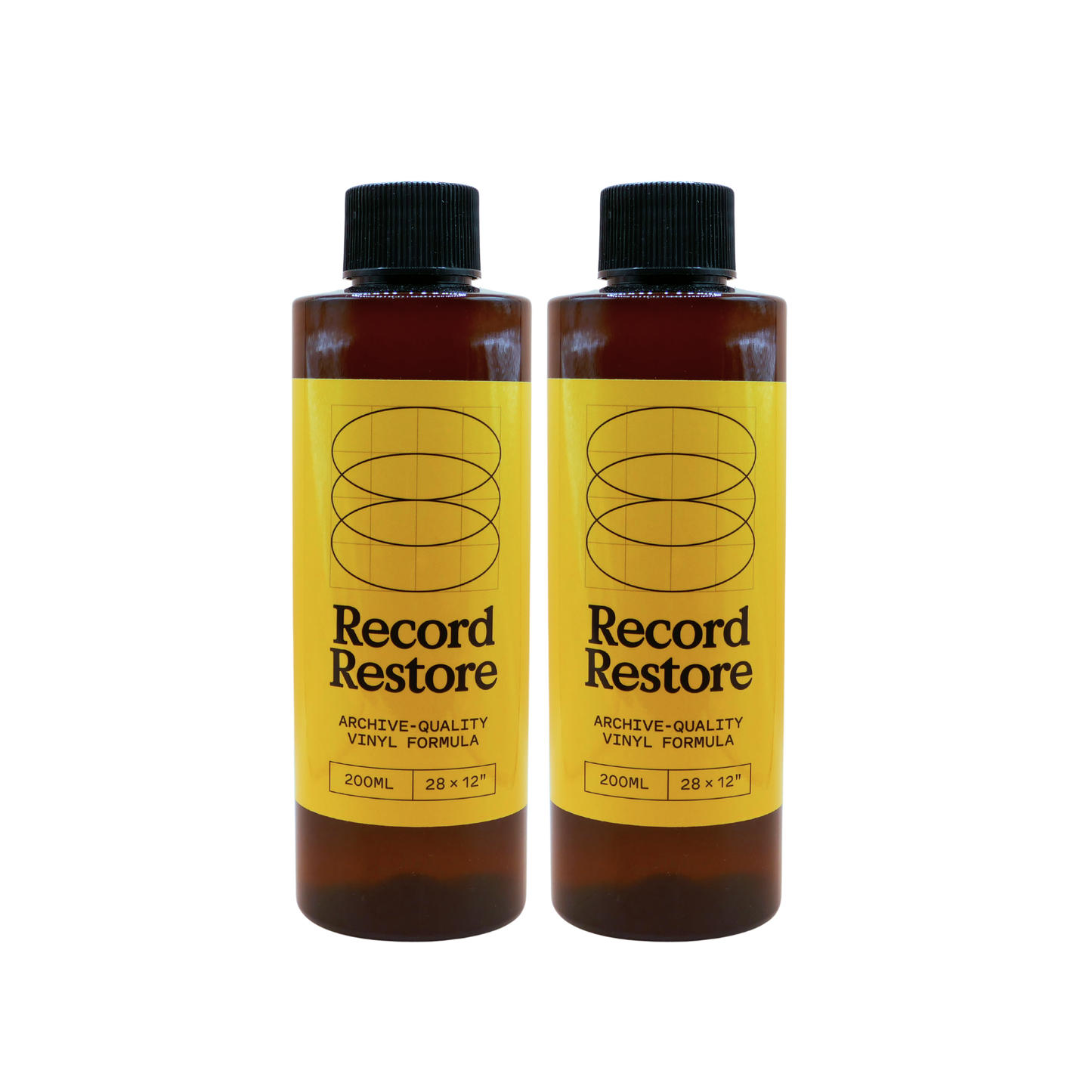 Record Restore Vinyl Record Cleaning Fluid Solution 2 bottles