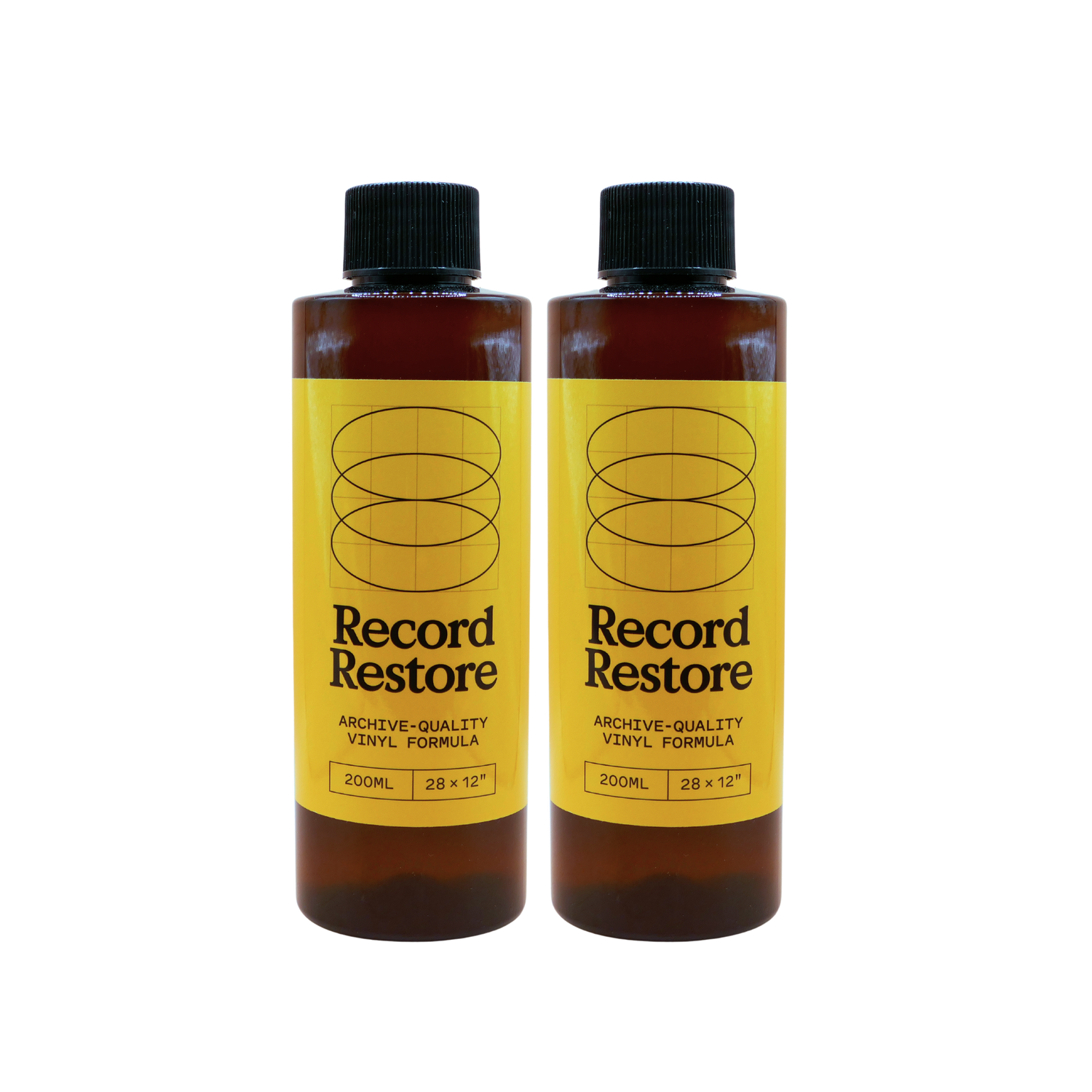 Record Restore Vinyl Record Cleaning Fluid Solution 2 bottles